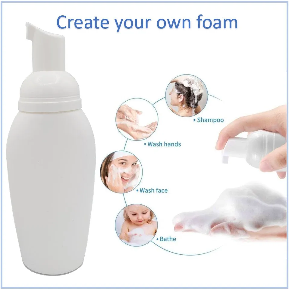 10x Foam Dispenser Pump Bottles  empty - 200ml