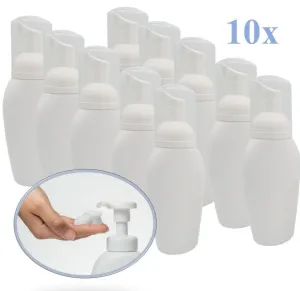 10x Foam Dispenser Pump Bottles  empty - 200ml