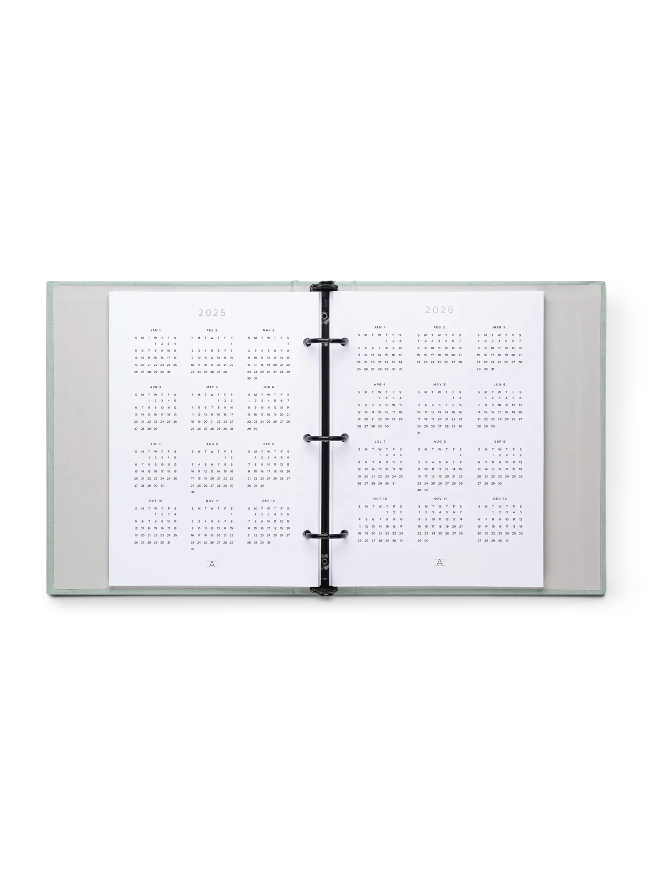 2025 Compact Binder Planner