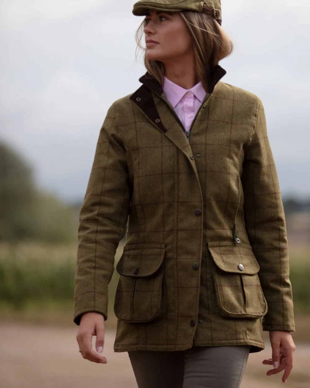 Alan Paine Rutland Ladies Waterproof Tweed Jacket