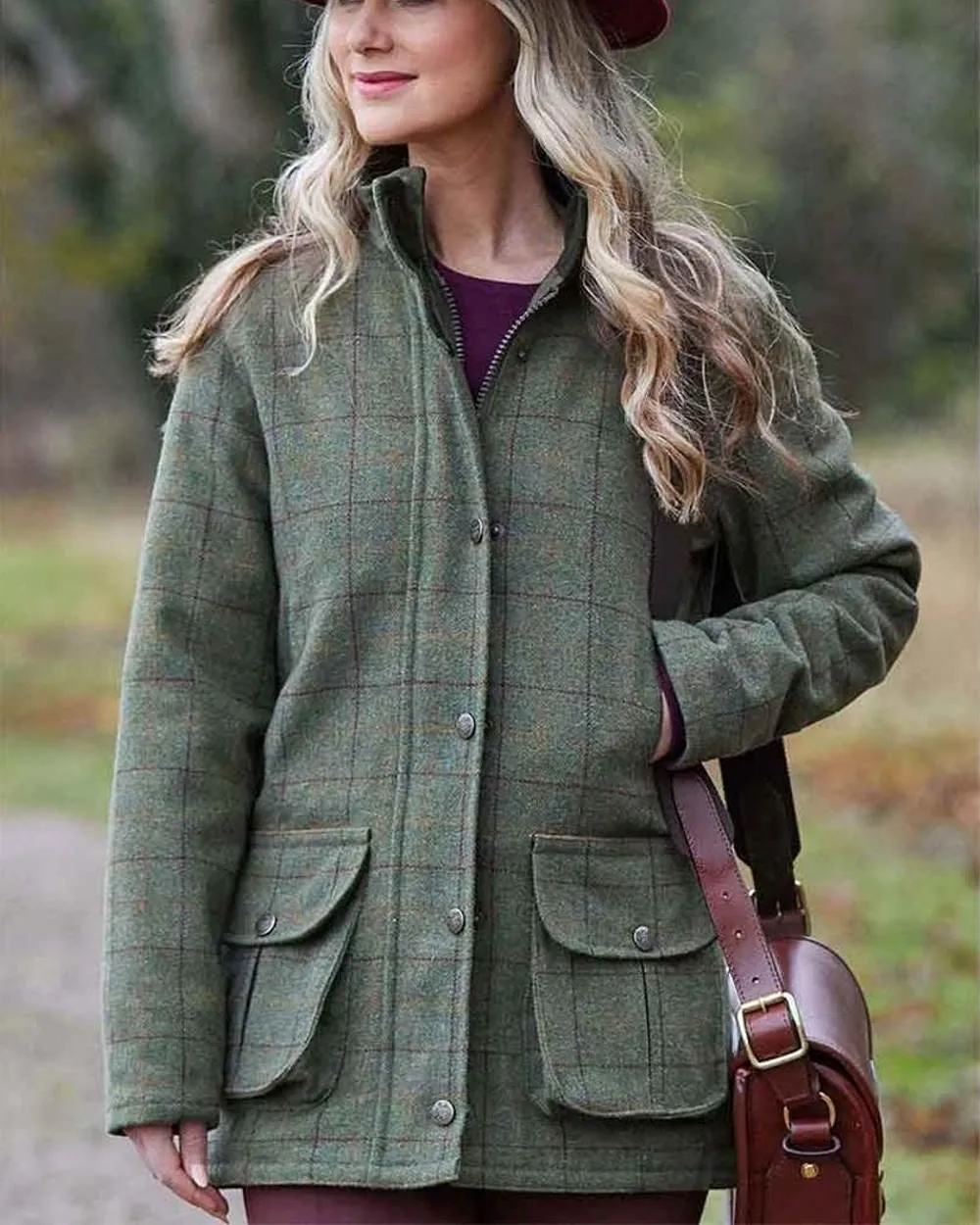 Alan Paine Rutland Ladies Waterproof Tweed Jacket