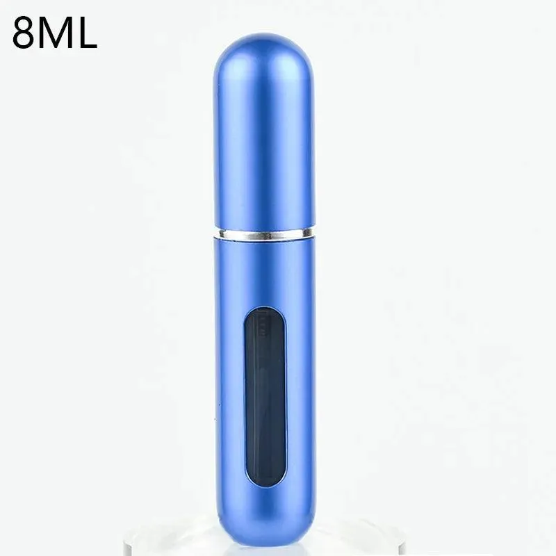 Aluminum Perfume Atomizer: Stylish Eco-Friendly Spray Bottle for Travel