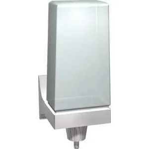 ASI 0355 Commercial Liquid Soap Dispenser, Surface-Mounted, Manual-Push, Plastic - 24 Oz