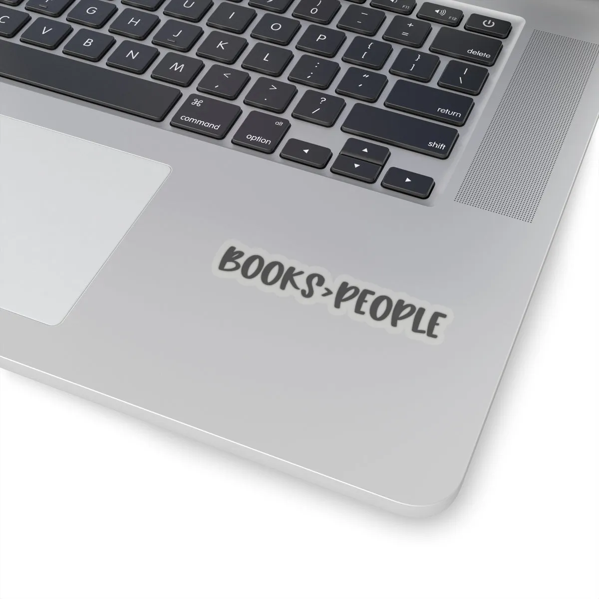 Books>People Sticker, Books are better than People Kiss-Cut Sticker