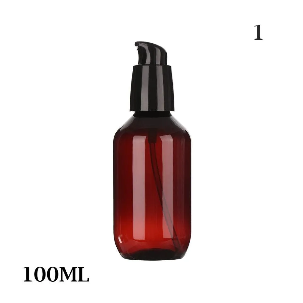 Brown Foaming Pump Bottles Pump Container