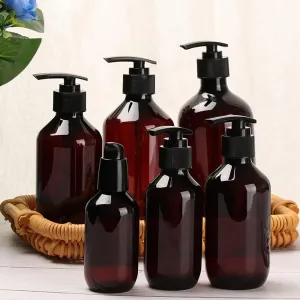 Brown Foaming Pump Bottles Pump Container