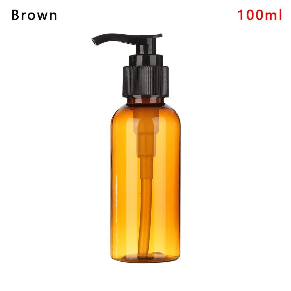 Brown Foaming Pump Bottles Pump Container