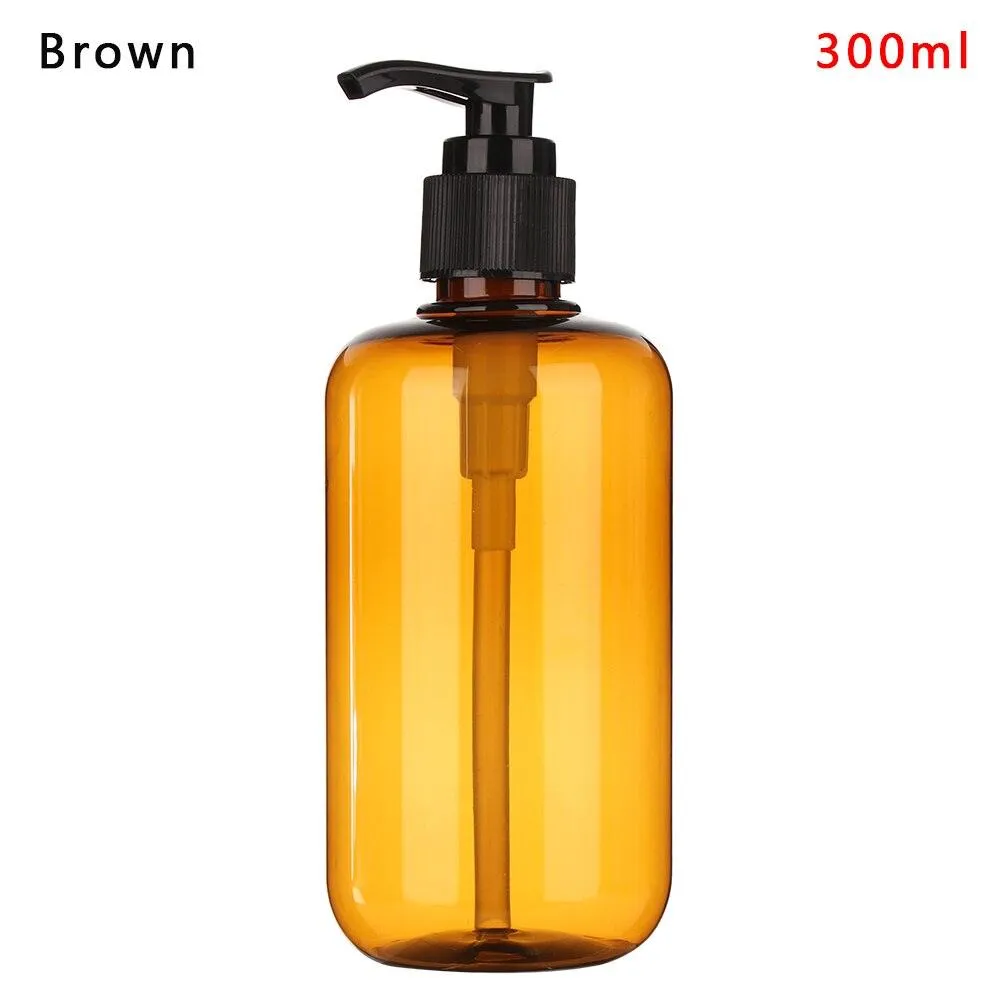 Brown Foaming Pump Bottles Pump Container