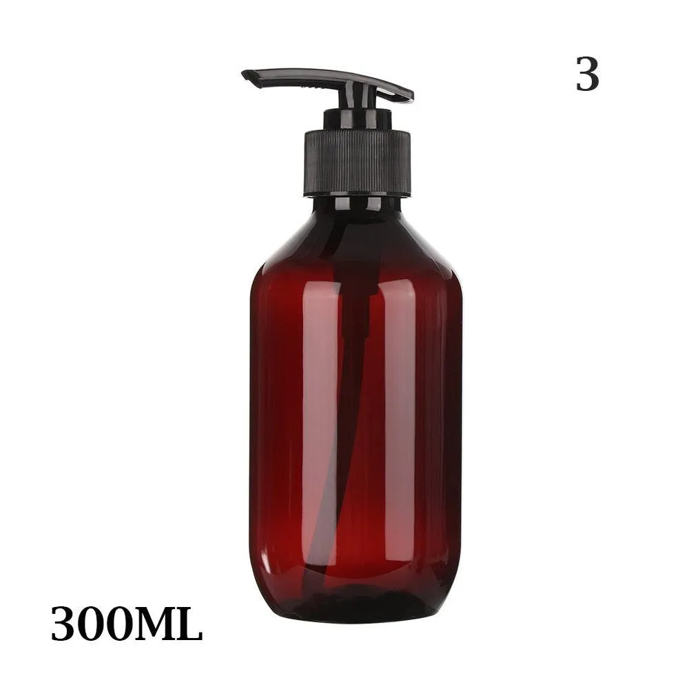 Brown Foaming Pump Bottles Pump Container