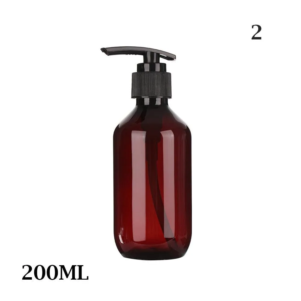 Brown Foaming Pump Bottles Pump Container