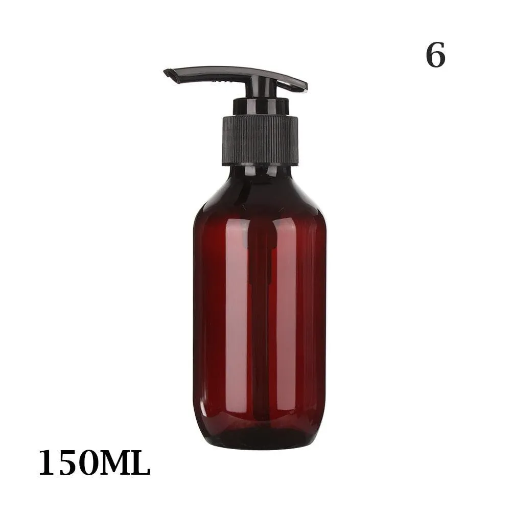 Brown Foaming Pump Bottles Pump Container