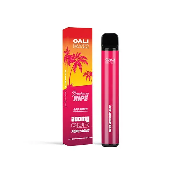 CALI BAR 300mg CBD Disposable Vape Device 600 Puffs