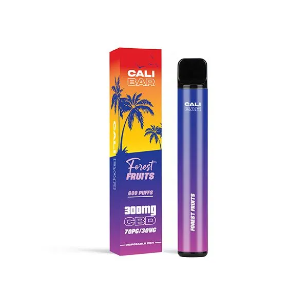 CALI BAR 300mg CBD Disposable Vape Device 600 Puffs