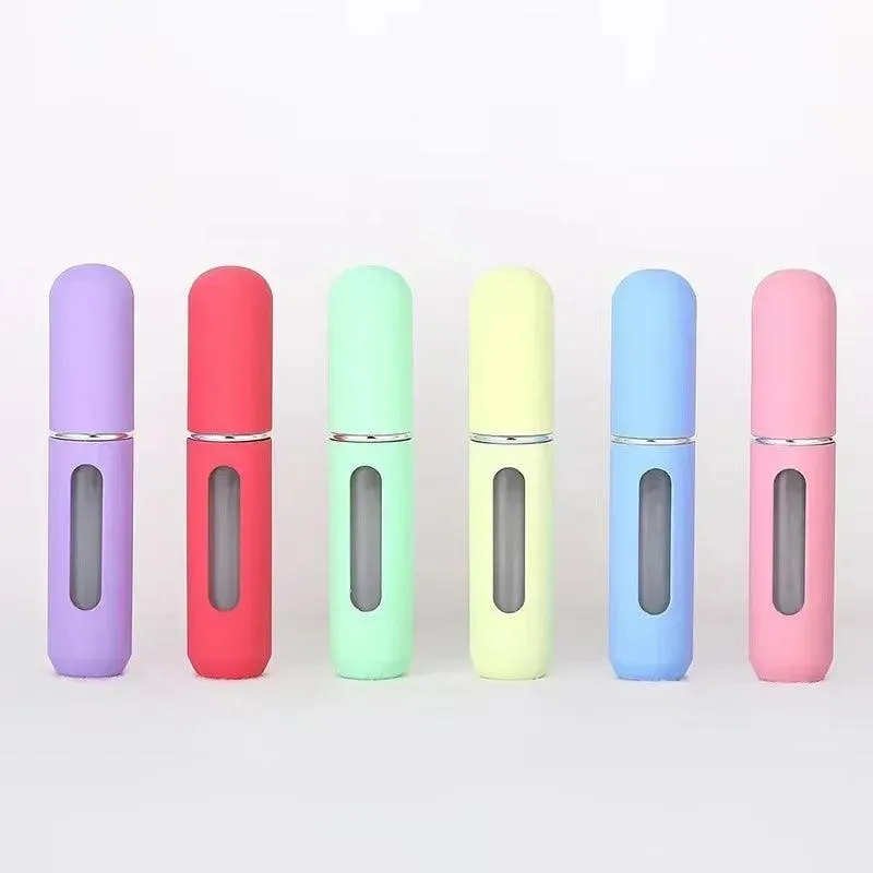 Candy Color Travel Perfume Bottle: Portable Bottom Filling Design