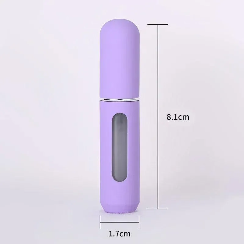 Candy Color Travel Perfume Bottle: Portable Bottom Filling Design