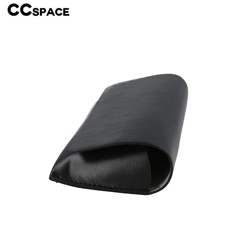 CCSpace Unisex Large PU Leather Eyeglasses Case 51105