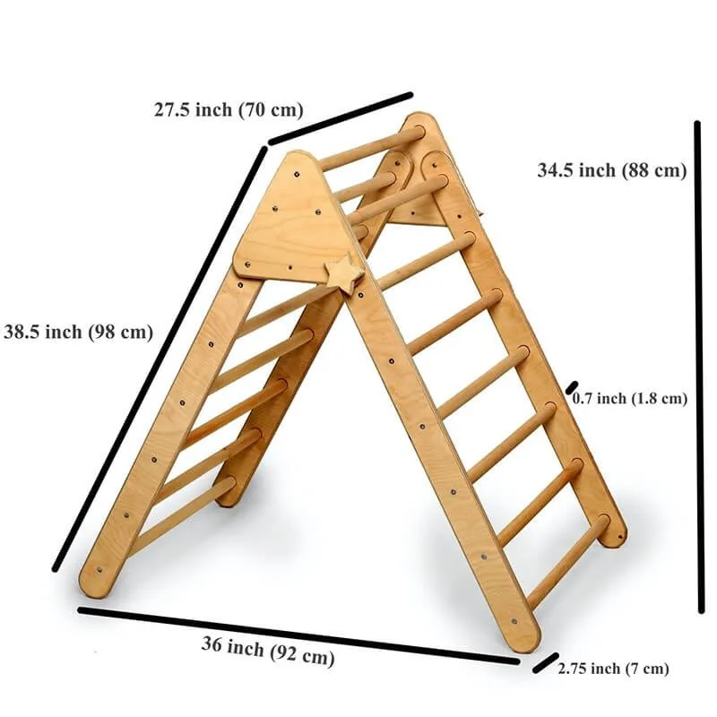 Climbing Triangle with Tent Cover, Mat, Ramp