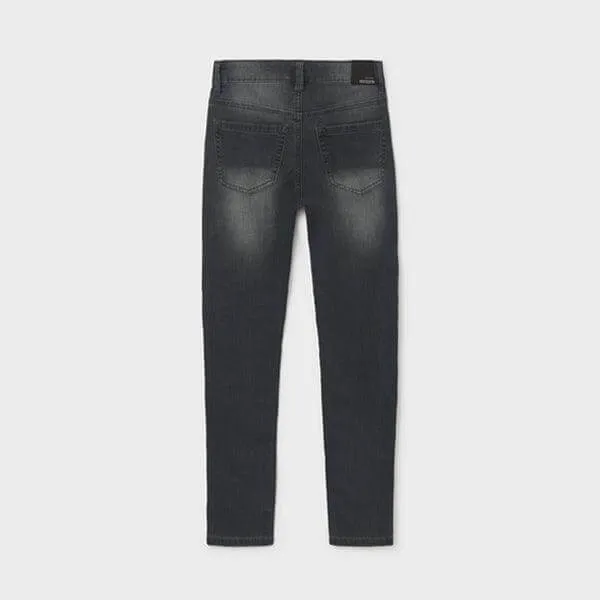 DARK GREY DENIM TROUSER FOR BIG BOYS.