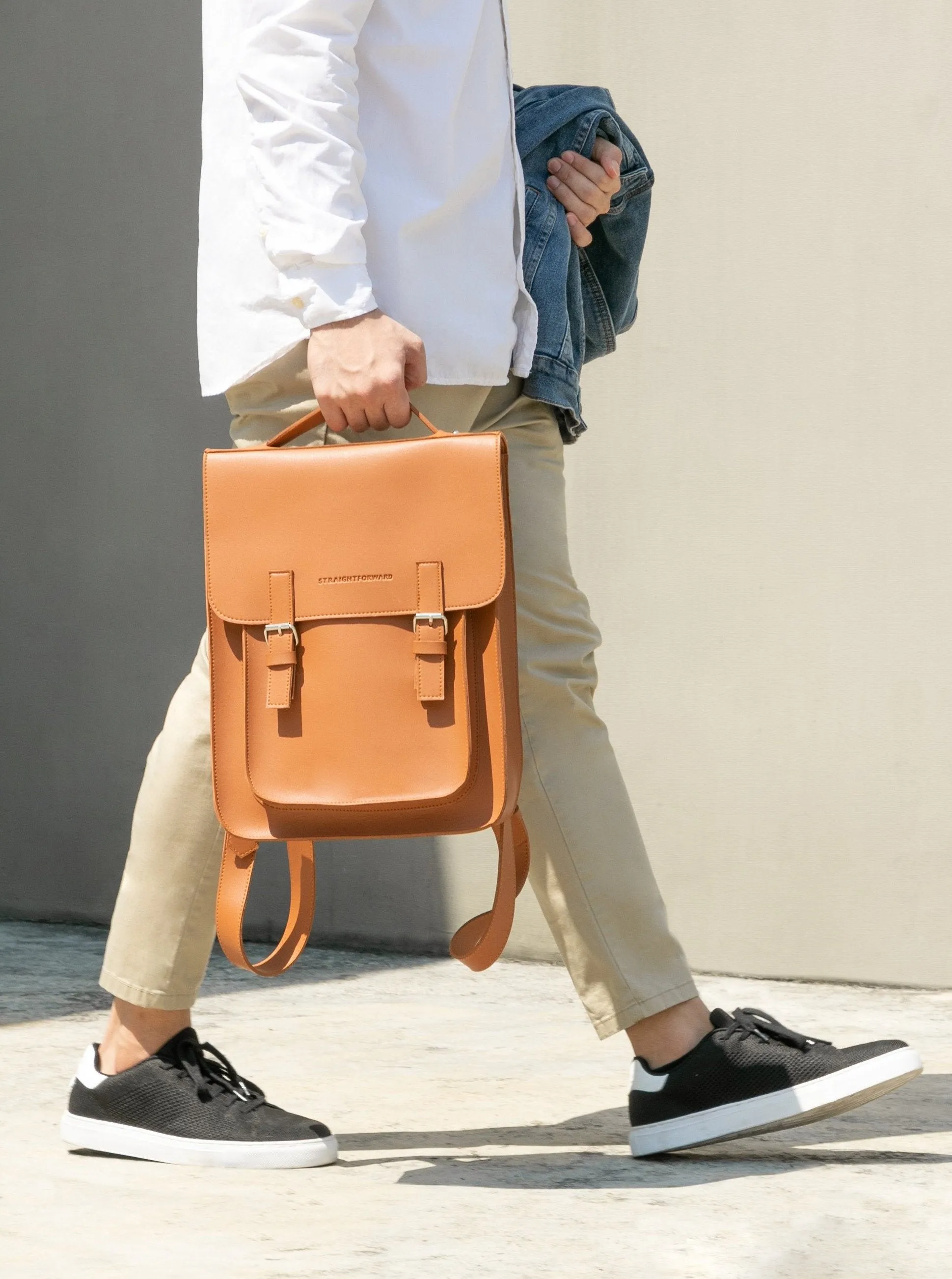 DVL Portrait Satchel Backpack