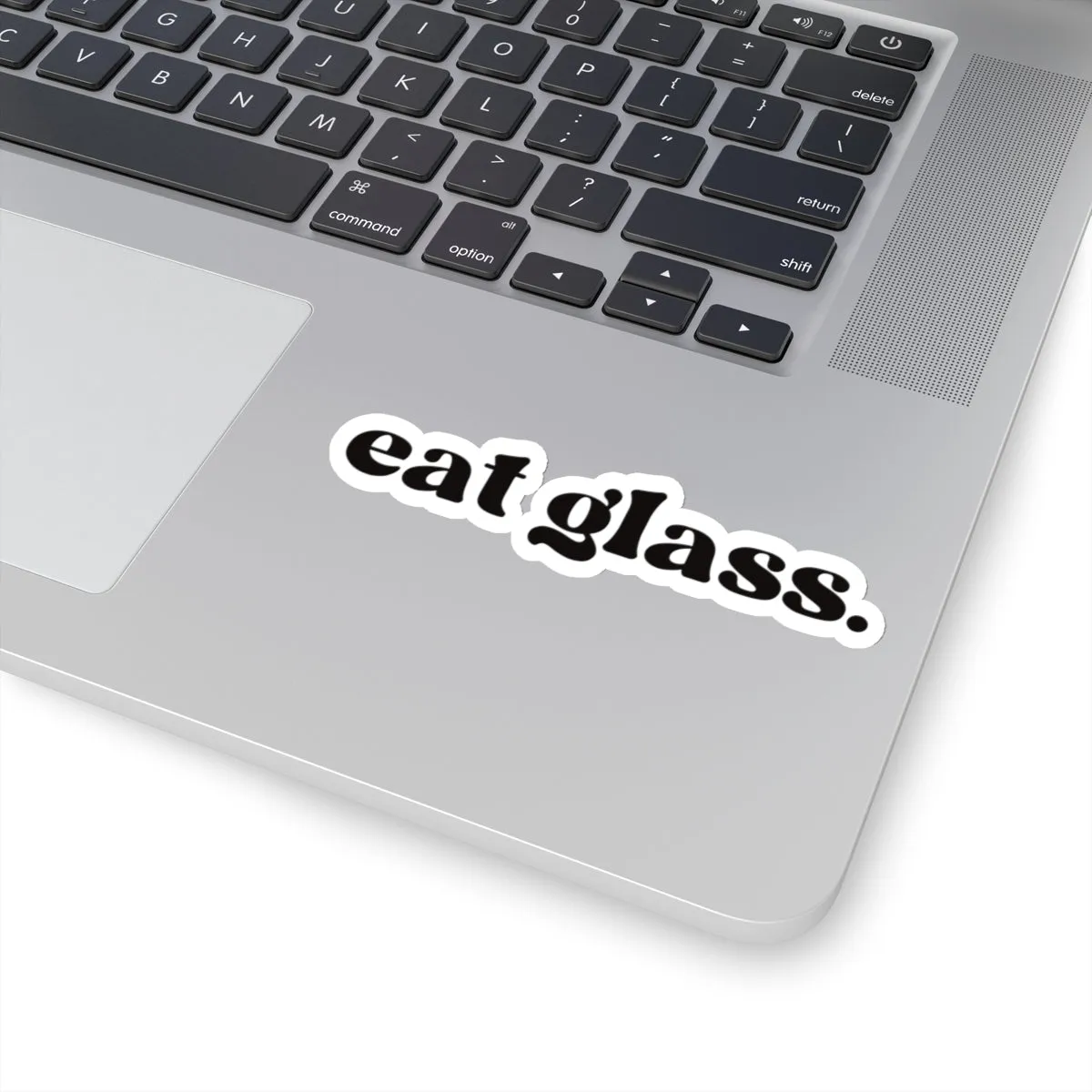 Eat Glass Kiss-Cut Sticker