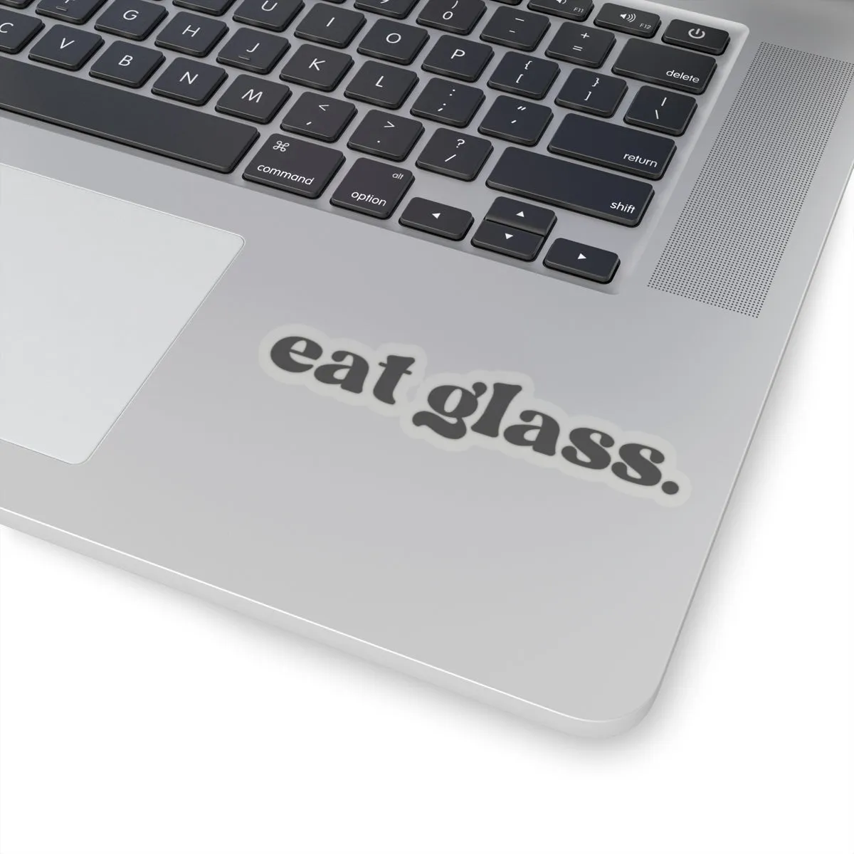 Eat Glass Kiss-Cut Sticker