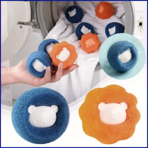 Eco Laundry Balls: Pet Hair & Lint Remover   Anti-Tangle Solution