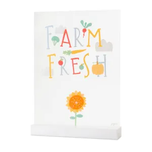 Farm Fresh Acrylic Table Top Sign