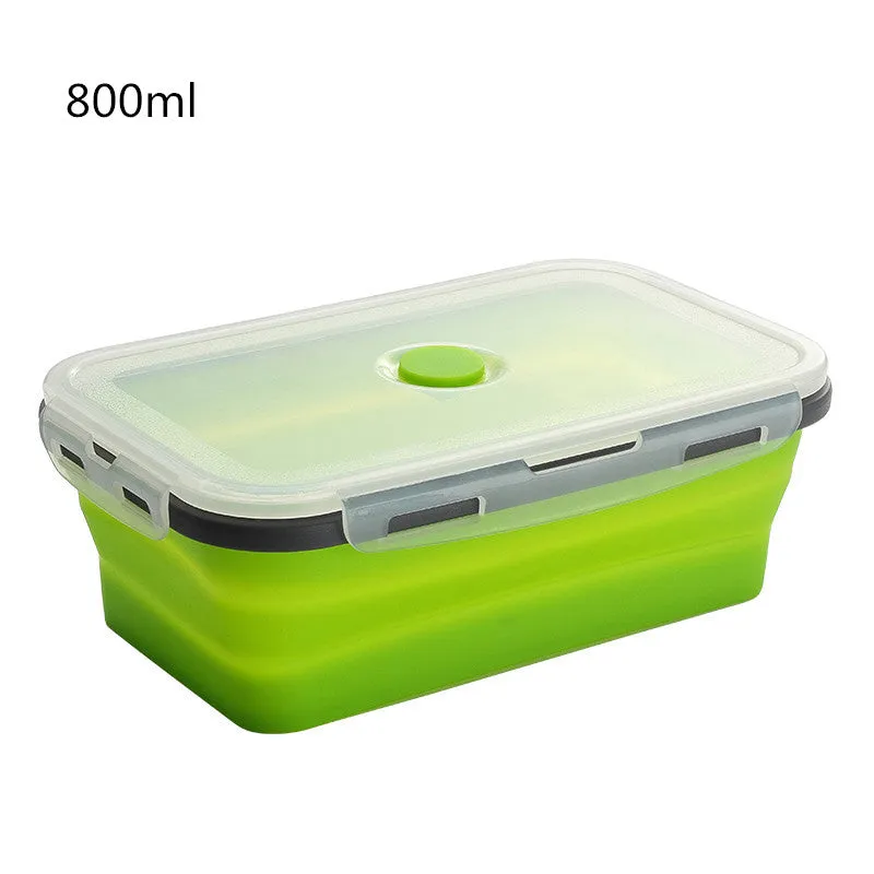 Folding lunch box