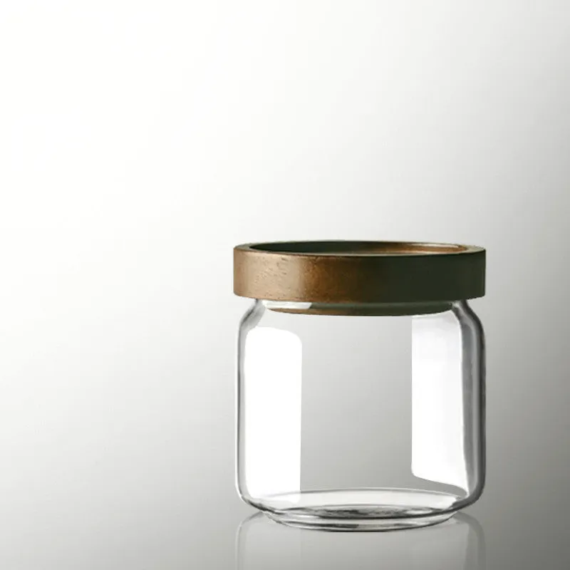 Glass sealed jar