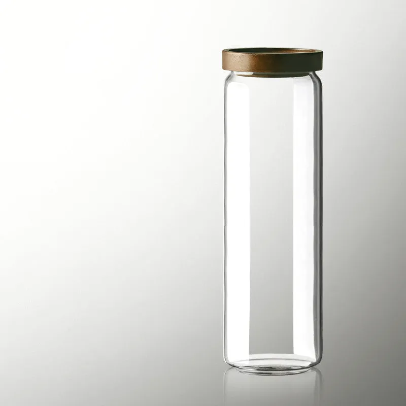 Glass sealed jar