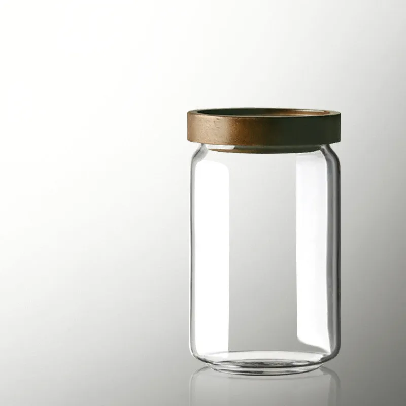 Glass sealed jar