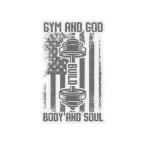 Gym and God Decal 1