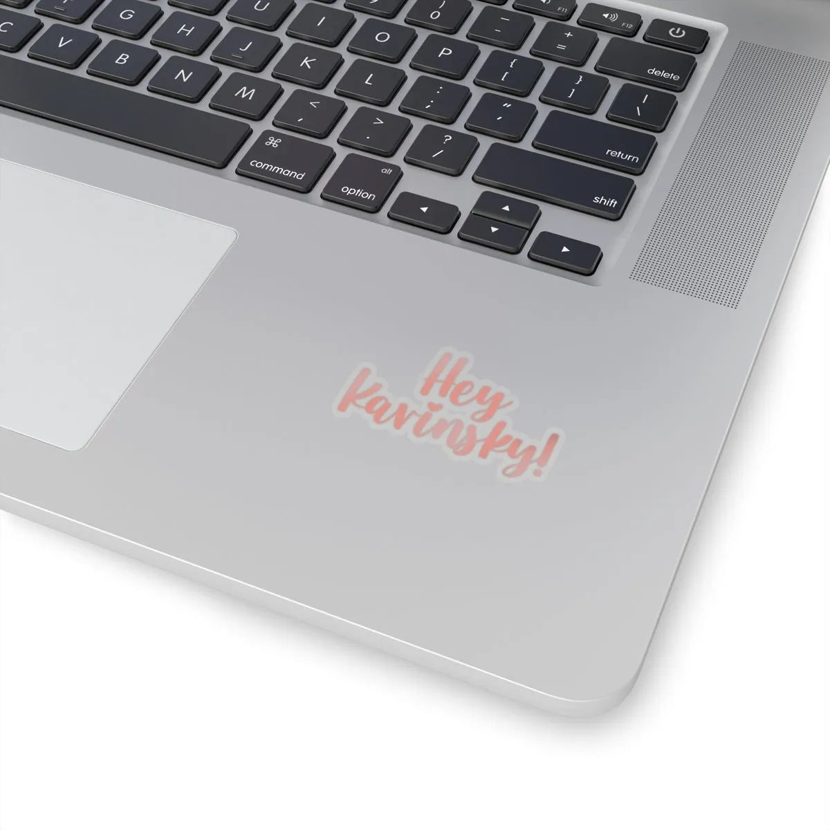 Hey Kavinsky! To All the Boys Kiss-Cut Sticker