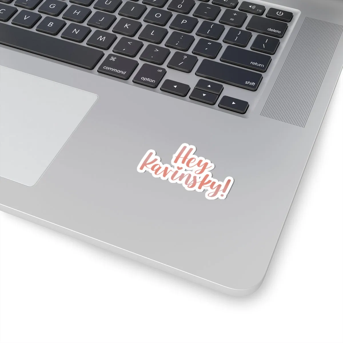 Hey Kavinsky! To All the Boys Kiss-Cut Sticker