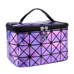 Iridescent Makeup Travel Case