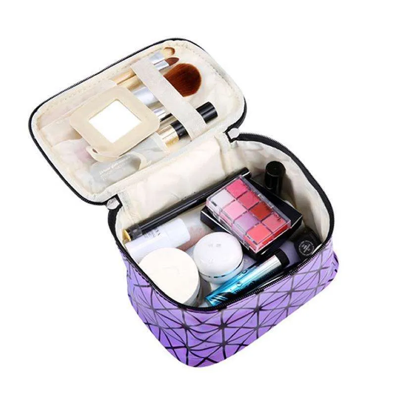 Iridescent Makeup Travel Case