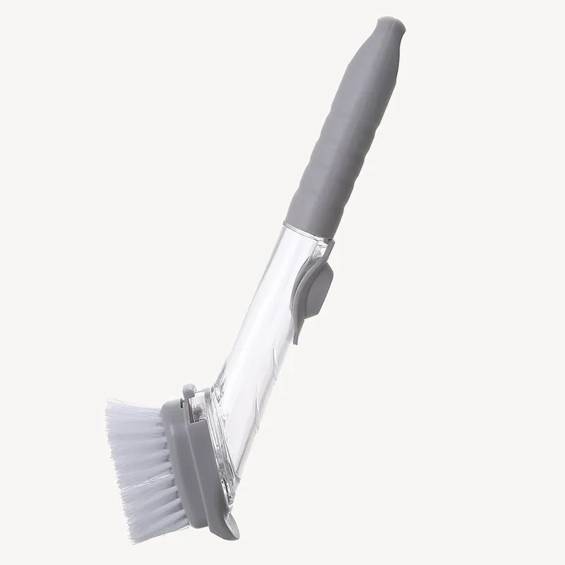 Kitchen Dish Brush Hydraulic Brush Automatic Liquid Adding Type