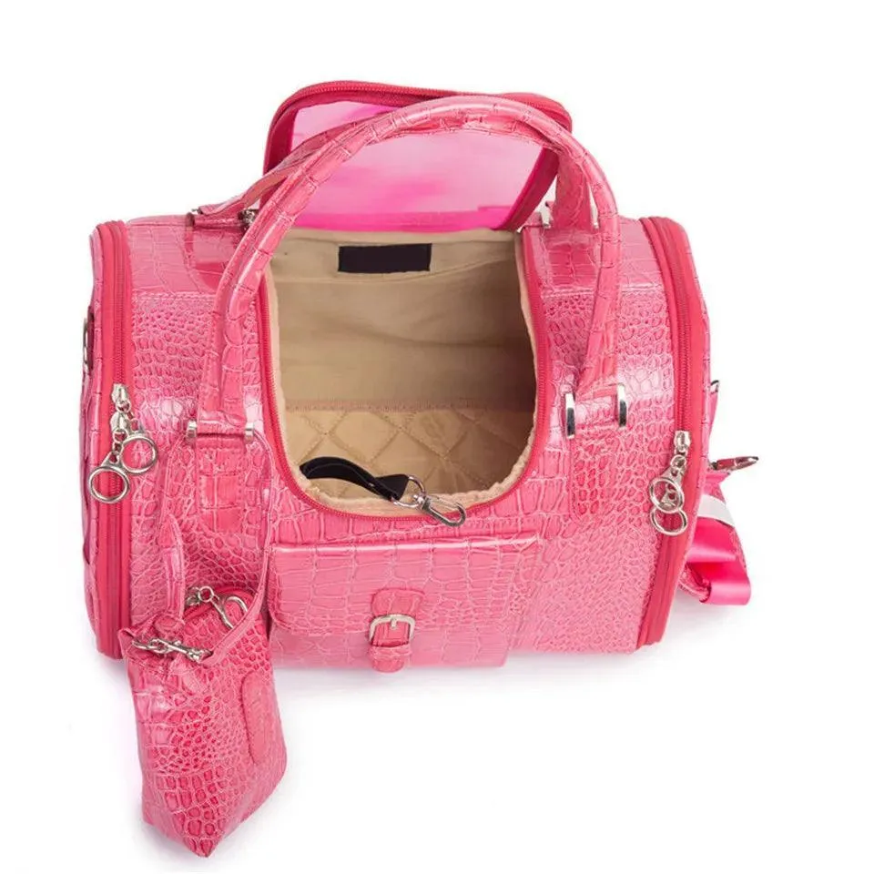 Leather Dog Carrier: Stylish Pet Bag for Outdoor Adventures & Travel