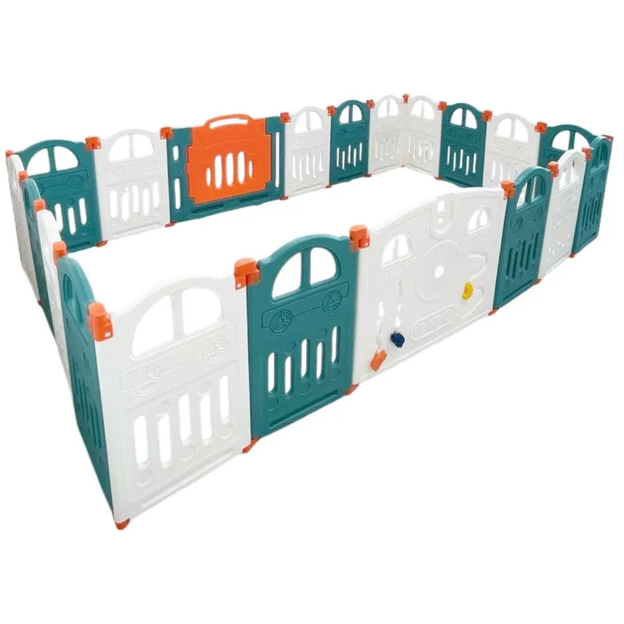 Little Toddlers Foldable Playpen - 188x226x63 cm