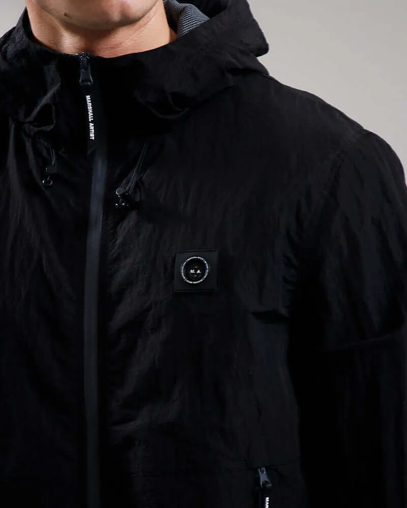 Marshall Artist Ripstop LAUDERDALE Jacket Black