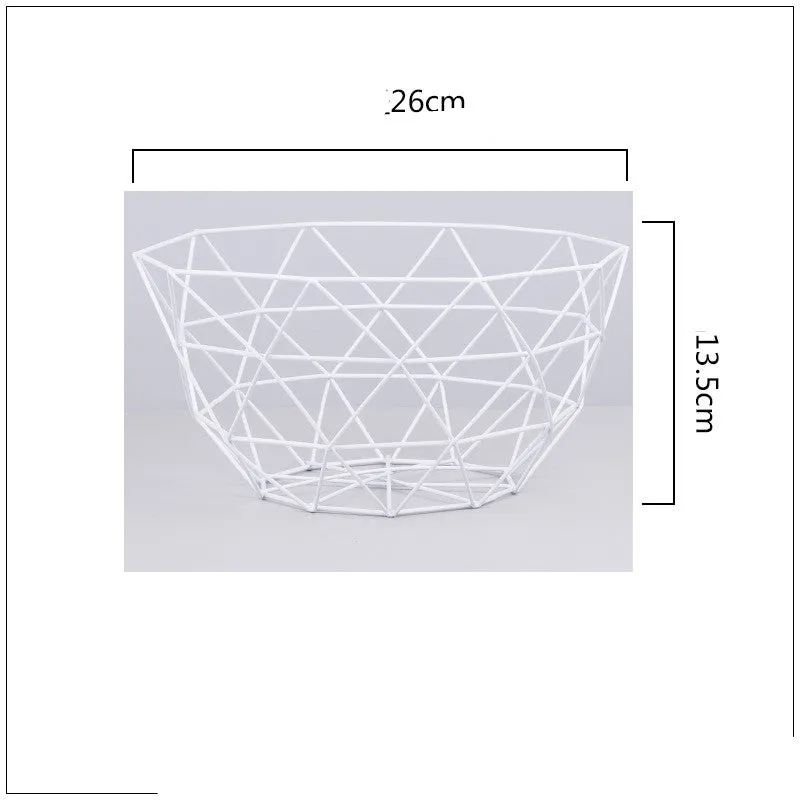 Metal fruit basket