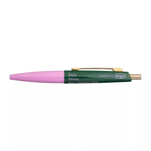 Mini Ballpoint Pen Aterique x Days - Pink Green