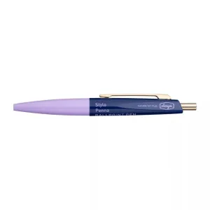 Mini Ballpoint Pen Aterique x Days - Purple Navy