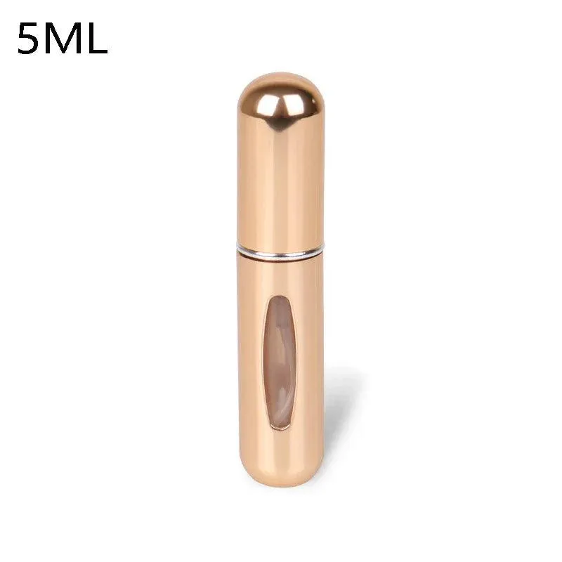 Mini Perfume Atomizer Bottle: Travel Essential & Stylish Spray Pump - Multiple Colors