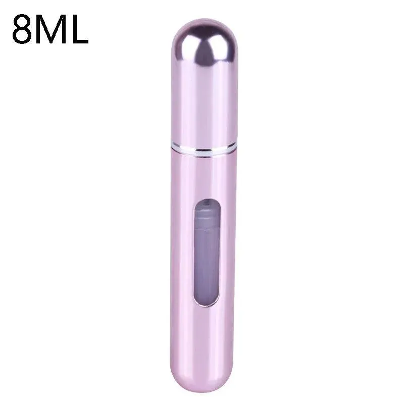 Mini Perfume Atomizer Bottle: Travel Essential & Stylish Spray Pump - Multiple Colors