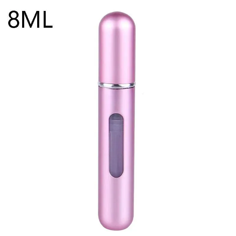 Mini Perfume Atomizer Bottle: Travel Essential & Stylish Spray Pump - Multiple Colors