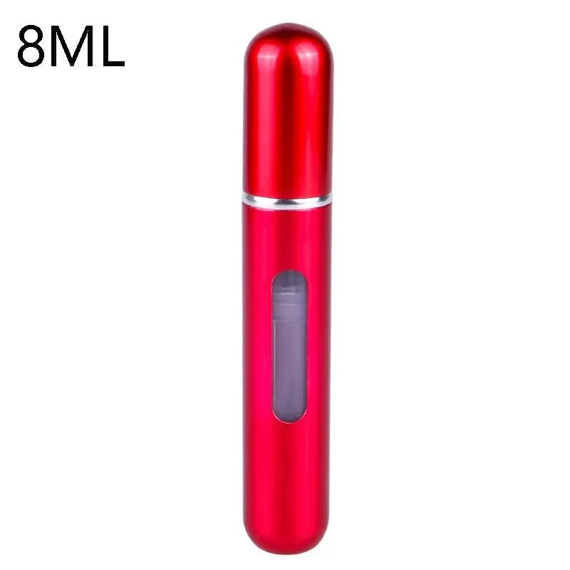 Mini Perfume Atomizer Bottle: Travel Essential & Stylish Spray Pump - Multiple Colors