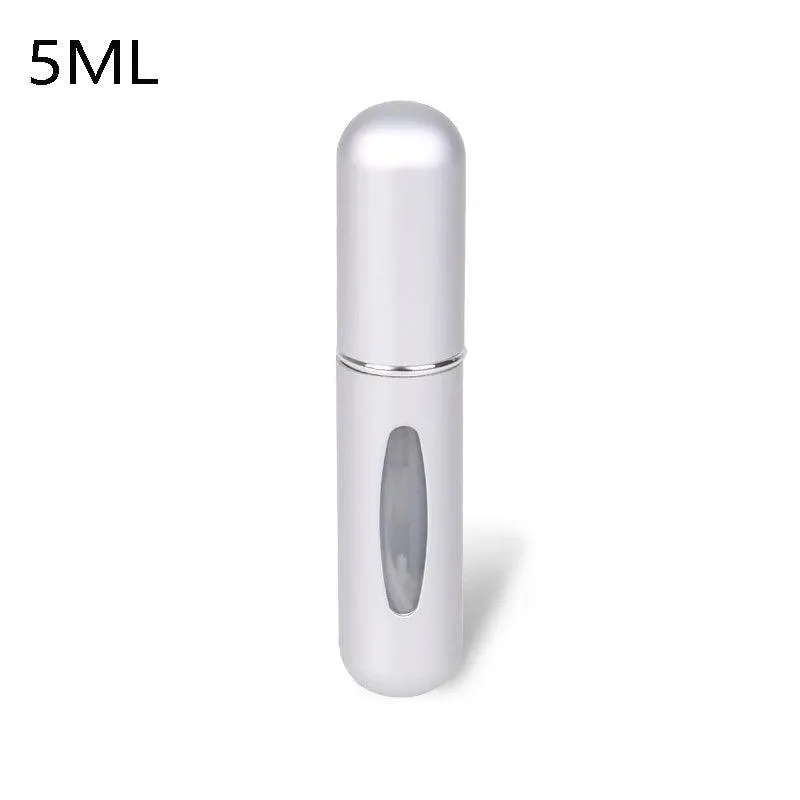 Mini Perfume Atomizer Bottle: Travel Essential & Stylish Spray Pump - Multiple Colors