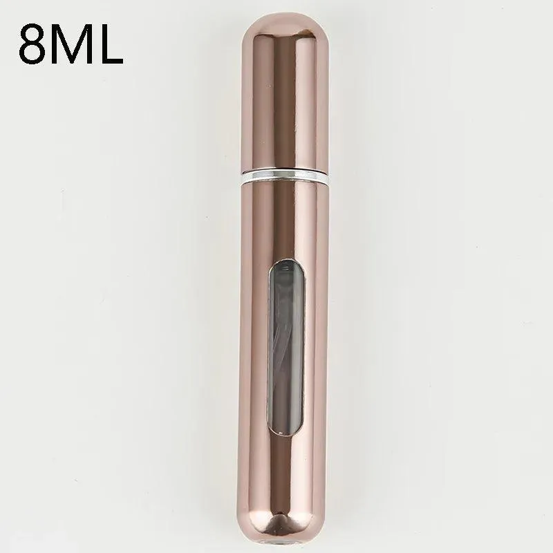 Mini Perfume Atomizer Bottle: Travel Essential & Stylish Spray Pump - Multiple Colors