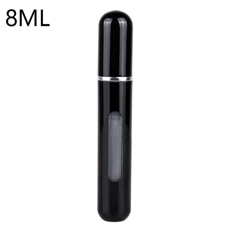 Mini Perfume Atomizer Bottle: Travel Essential & Stylish Spray Pump - Multiple Colors